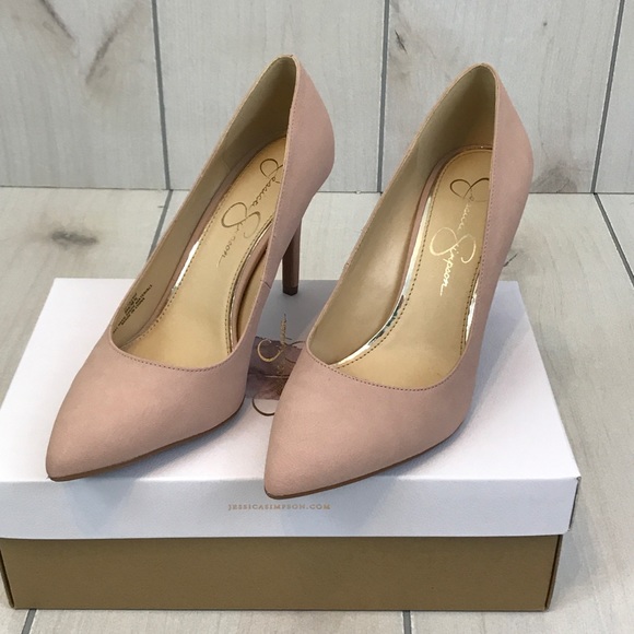 jessica simpson blush pink heels
